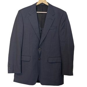 Lauren Ralph Lauren Mens Wool Blend Gray Two Button Blazer SportsCoat Size 36R